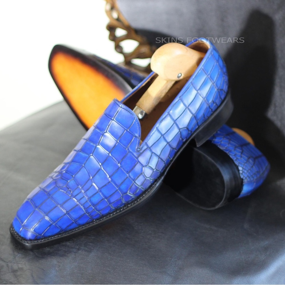 Handcrafted men party shoes